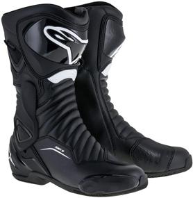 img 1 attached to Alpinestars SMX-6 V2 Drystar Street Motorcycle Boot for Men - Black (Size 36)