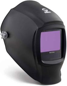 img 4 attached to Enhanced Welding Experience with the Miller 280045 Black Digital Infinity Series Welding Helmet with Clear Vision