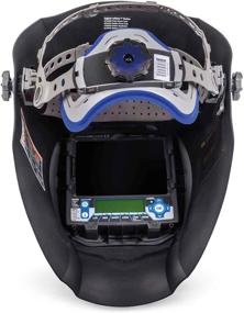 img 3 attached to Enhanced Welding Experience with the Miller 280045 Black Digital Infinity Series Welding Helmet with Clear Vision