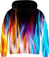 👕 kayolece sweatshirt: colorful graphic fashion hoodie for boys' clothing логотип