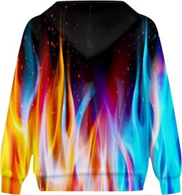 img 2 attached to 👕 Kayolece Sweatshirt: Colorful Graphic Fashion Hoodie for Boys' Clothing