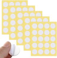 🕯️ 100pcs heat-resistant candle wick stickers | steady adhesive for diy candle making logo