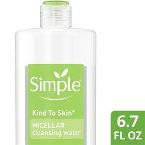 img 3 attached to 🧴 Simple Kind to Skin Micellar Cleansing Water, 6.7 oz