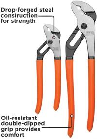 img 3 attached to 🔧 BLACK+DECKER BDHT84001 Groove Pliers: Precision Grip for Ultimate Versatility