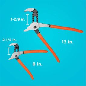 img 2 attached to 🔧 BLACK+DECKER BDHT84001 Groove Pliers: Precision Grip for Ultimate Versatility