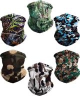 🧣 uv protection breathable bandanas scarf - neck gaiter face cover balaclava headwear logo