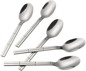 img 4 attached to Dehouse 12 Piece Stainless Expresso Cappuccino