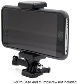 img 2 attached to Enhance Livestreaming Experience: Livestream Gear's Universal Smartphone Holder with GoPro Style Mount Attachment for Any Phone