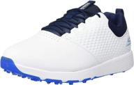 👟 skechers men's elite waterproof white shoes логотип