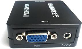 img 3 attached to 🔌 High-Performance VGA2HDMI Black HDMI Cable: Superior Quality and Compatibility