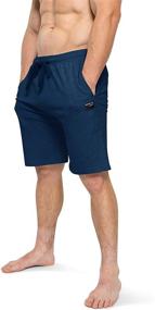 img 3 attached to 🩳 Men's Brooklyn Jax Lounge Shorts with Bottoms Pocket - Clothing for Sleep & Lounge