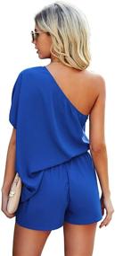 img 3 attached to 👗 SheIn Women's Batwing Shoulder Jumpsuit - Fashionable Clothing Option for Jumpsuits, Rompers & Overalls