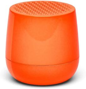 img 1 attached to 🔈 Lexon MINO - Compact Bluetooth Speaker & Selfie Remote - Rechargeable (Fluorescent Orange)