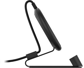 img 2 attached to 📱 Mophie Charge Stream Desk Stand for Apple iPhone Xs/X, iPhone Xs Max, iPhone XR, iPhone 8 Plus, iPhone 8, Samsung, and Qi-Enabled Devices - Black (409901555)