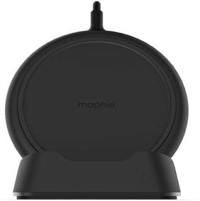 img 1 attached to 📱 Mophie Charge Stream Desk Stand for Apple iPhone Xs/X, iPhone Xs Max, iPhone XR, iPhone 8 Plus, iPhone 8, Samsung, and Qi-Enabled Devices - Black (409901555)