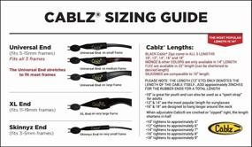 img 1 attached to Cablz CZZIPZB16 ZipzB16: The Ultimate Zipper Eyewear Retainer