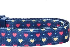 img 1 attached to YUDOTE Dog Collar: A Cute and Stylish Valentine's Day Accessory for Your Puppy