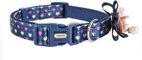 img 3 attached to YUDOTE Dog Collar: A Cute and Stylish Valentine's Day Accessory for Your Puppy