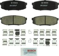 🔧 набор тормозных колодок с керамическими накладками bosch bc1304 quietcast premium для lexus lx570 (2008-2017) и toyota land cruiser (2008-2017), sequoia (2008-2017), tundra (2007-2017) задние. логотип