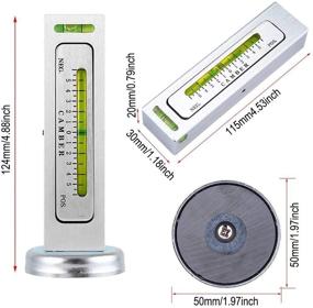 img 2 attached to Улучшенный инструмент с магнитным датчиком KAKO для точной регулировки схождения угла установки колес автомобиля/грузовика и ремонта шин.