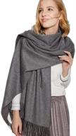 🧣 pashmina cashmere oversized festival lightweight women's scarves & wraps: stylish accessories for all occasions logo