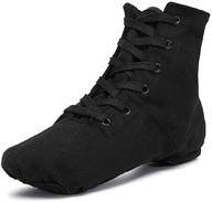 🩰 jazz dance boots ballet dancing sneakers - smithmelody canvas for men, women, and kids logo