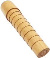 🔨 niupika wooden step bracelet mandrel sizer: ultimate tool for bangle sizing, wire wrapping, and jewelry making logo