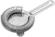 hawthorne cocktail strainer - premium stainless steel bar tool drink strainer for bartenders and mixologists, perfect for bartending and home bar enthusiasts logo