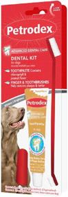 img 2 attached to 🐶 Petrodex Sentry Natural Peanut Dental Kit for Dogs: A 2.5-Ounce Oral Care Solution