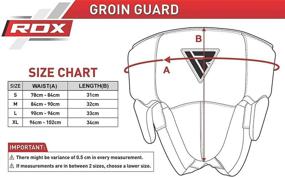 img 3 attached to 🥊 SATRA Approved RDX Groin Protector - Abdominal Guard for Boxing, Muay Thai, Kickboxing, MMA Fighting - Maya Hide Leather Jockstrap Abdo Gear for Taekwondo, Sparring, and Grappling