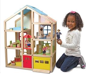 img 2 attached to 🏠 Melissa & Doug Hi-Rise Dollhouse Furniture