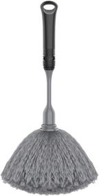 img 4 attached to 🧹 MR.SIGA Microfiber Delicate Duster: Non Slip Handle, Washable Head – Grey & Black