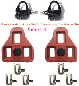 img 2 attached to 🚲 Delta Bike Cleats for Peloton Bike: Shimano & Look Pedal Compatible, 3-Bolt Cleats for Indoor Cycling Shoes