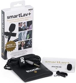 img 2 attached to Rode SmartLav+ Black: Omnidirectional Lavalier Microphone for iPhones and Smartphones - Premium Sound Capture