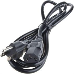 img 1 attached to 🔌 UL Listed 3 Prong AC Wall Cable for Dynex TV DX-32L221A12 DX-40L130A11, Panasonic Viera TV TC-P50S2 TC-P46S2 TC-P50U2, Samsung LG TV Power Supply