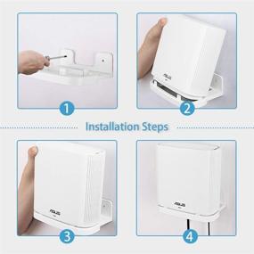 img 1 attached to ZenWiFi Whole Home Tri Band Bracket Compatible Networking Products