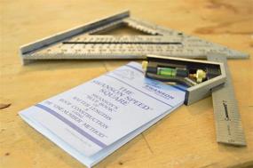 img 3 attached to 🔧 Swanson Speed Square Layout Tool & Blue Book Combo Pack: Perfect for Precision Measurements & Layouts with Bonus Combination Square Included!