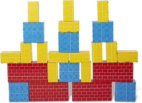 img 3 attached to 🏗️ Building Fun with Melissa & Doug Extra Thick Cardboard Construction Set