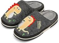 🦖 inminpin dinosaur slipper - non-slip boys' shoes logo