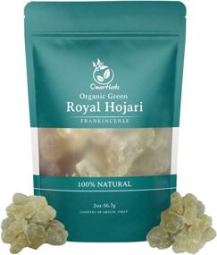 img 4 attached to 🌿 Certified Healthy Pure Incense Resin Bulk Oman Herbs Royal Green Frankincense Hojari (2 oz) - Boswellia Sacra from Oman