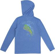 guy harvey cationic performance heather boys' clothing logo