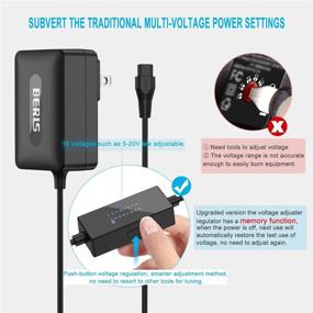 img 2 attached to 💡 IBERLS 24W Universal Power Supply Adapter for 5V-20V Electronic Devices and LED Strip - 1A to 3A Amp Max