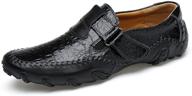 👞 chicwind leather loafers: stylish, comfortable walking and driving shoes logo