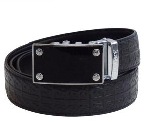 img 4 attached to FEDEY Ratchet Signature Automatic Statement Men's Accessories and Belts