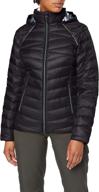 🧥 spyder women's timeless hooded down jacket - paneled puffy lightweight full-zip логотип