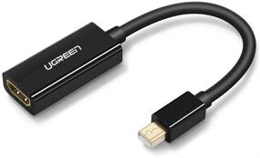 img 4 attached to Адаптер UGREEN Mini DisplayPort к HDMI для MacBook Pro, Surface Pro, Chromebook - конвертер Thunderbolt 2.0 к HDMI для женского разъема.