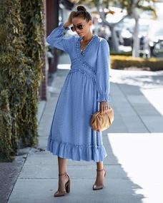 img 3 attached to 👗 Stylish Chiffon Flowing Dresses for Women - Simplee Women's Clothing and Dresses