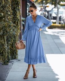 img 2 attached to 👗 Stylish Chiffon Flowing Dresses for Women - Simplee Women's Clothing and Dresses