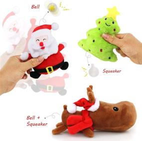 img 1 attached to My First Baby Christmas Toys: teytoy 6-Piece Santa's Christmas Gift Playset for Infants - Ideal Christmas Decoration, Kids Party Favors for Boys and Girls