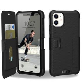 img 4 attached to 📱 UAG iPhone 11 Case [6.1-inch Screen] - Metropolis Feather-Light Rugged [Black] - Military Drop Tested iPhone Case